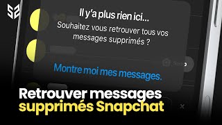 Comment retrouver des messages Snapchat supprimés en 2022 [upl. by Akirdnahs]