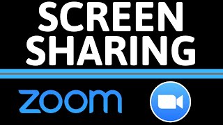 How to Share Screen on Zoom  Screen Sharing in Zoom Meeting [upl. by Orling]