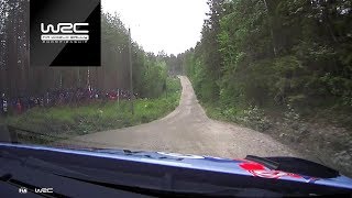 WRC  Neste Rally Finland 2019 Shakedown ONBOARD Breen [upl. by Carlye]