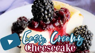 Easy Sweetened Condensed Milk Cheesecake [upl. by Ahsiekel527]