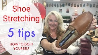 Shoe Stretching  5 Tips How To Do it at Home [upl. by Romanas985]