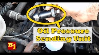 How To Change an Oil Pressure Sensor [upl. by Atsiuqal]