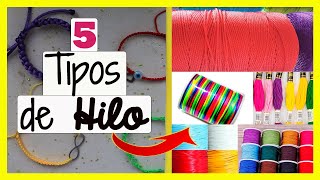 Cuál es el MEJOR HILO 🧵🧶 para hacer PULSERAS 😎 [upl. by Pepillo468]