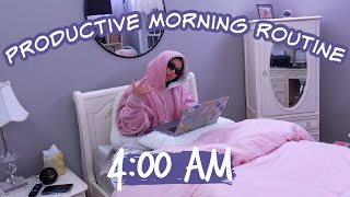 INSANELY PRODUCTIVE MORNING ROUTINE [upl. by Corotto296]