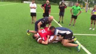 Ruck defence drills [upl. by Ybeloc]