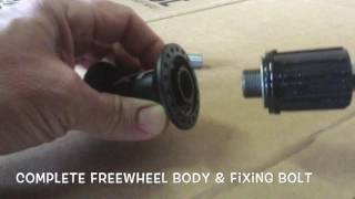 Shimano XT rear hub parts removal including bearing cup [upl. by Alfredo]