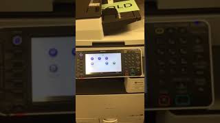 Finding the IP Address on your Ricoh [upl. by Annovad]