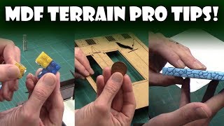 10 MDF Terrain Pro Tips [upl. by Ainej]