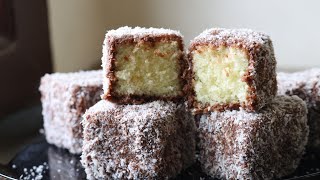 lamington cake recipe  Australian lamingtons recipe [upl. by Elpmet186]