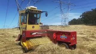 New Holland selfpropelled Baler [upl. by Divd350]