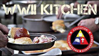 WWII Field Kitchen Overview [upl. by Devina]