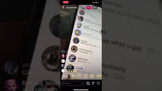 KING VON CATCHES ASIAN CHEATING ON IG LIVE [upl. by Jentoft]