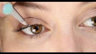 Lisa Eldridge  How To Apply Individual False Eyelashes Tutorial [upl. by Chalmers]