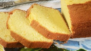 Pound Cake Recipe Demonstration  Joyofbakingcom [upl. by Akinot]