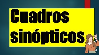 CUADRO SINOPTICO  5 DE PRIMARIA  ESPAÑOL [upl. by Animas470]