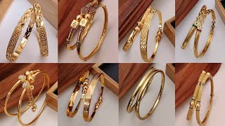 Daily wear Gold Bangle Designs 2023 Gold bangles design  AtifaS World [upl. by Isaac107]