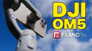 FiLMiC Pro  DJI OM 5 Gimbal  Official Tutorial [upl. by Niar]