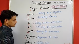 Planning Process in hindi business studies chapter 4 Planning in hindi [upl. by Adnilab]