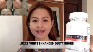 Luxxe White Enhanced Glutathione  Review [upl. by Abih]