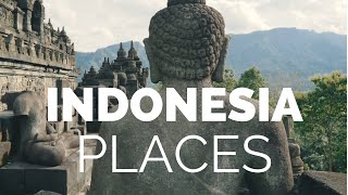 10 Best Places to Visit in Indonesia  Travel Video [upl. by Junko]