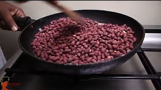 HOW TO ROAST GROUNDNUTS  NJUGU KARANGA [upl. by Sacram30]