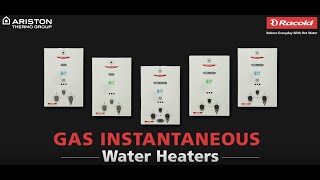 Racolds Range of Gas Water Heaters [upl. by Earb889]