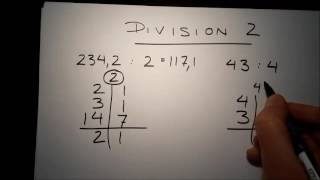 Division 2  decimaltal [upl. by Miculek271]