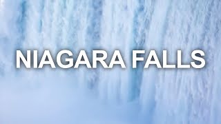 Large Waterfall 10 Hours  Niagara Falls  Relaxing Nature Sounds [upl. by Marcos974]