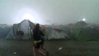 Storm Pukkelpop 2011  Camping site [upl. by Tala]