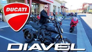 2020 Ducati Diavel 1260 Overview and Test Ride [upl. by Ardnuassak]