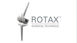 HINGE KNEE PROSTHESIS ROTAX™ Surgical Technique [upl. by Broddie]