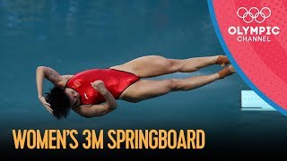 Womens 3m Springboard Diving Final  Rio 2016 Replay [upl. by Eicats]