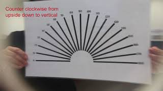 Video 2 Test for Astigmatism [upl. by Harriet]