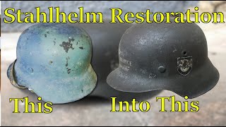 Stahlhelm Restoration  Saving history [upl. by Suzan]