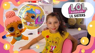 LOL surprise lil sisters 56 bajka po polsku unboxing [upl. by Akimas684]