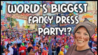 Benidorm  Fancy Dress day  November Fiestas [upl. by Nhguavahs]