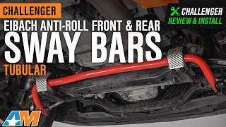 20082019 Challenger Eibach AntiRoll Front amp Rear Sway Bars  Tubular Review amp Install [upl. by Mimi688]