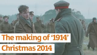 The making of 1914  Christmas Ad  Sainsburys [upl. by Llerdnek]