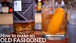 Old Fashioned Cocktail Recipe  QUICKEST [upl. by Mountfort]