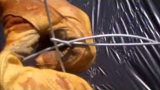 Electric Fencing How to Splice Wires Together [upl. by Goldie]