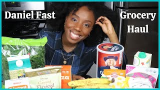 DANIEL FAST GROCERY HAUL What is the Daniel Fast and what can I eat [upl. by Llerehc113]