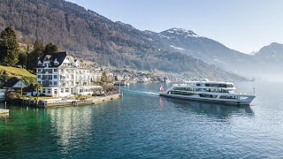 Riviera Rundreise Weggis  Schifffahrt kombiniert mit einem Spaziergang am Vierwaldstättersee [upl. by Maryn]