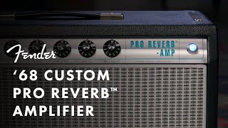 68 Custom Pro Reverb Amplifier  Fender Amplifiers  Fender [upl. by Biagio]