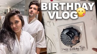 My Birthday Vlog Part 1  Lonavala with KaranKundrraOfficial and tejasswiprakash413 [upl. by Ernie100]