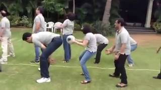 Team Building Activities  Pass The Ball Game [upl. by Anirda]