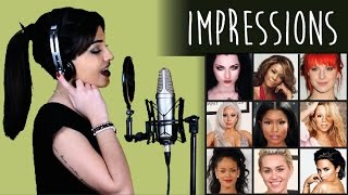 1 GIRL 9 VOICES Demi Lovato Whitney Houston Mariah Carey and 6 more [upl. by Airottiv415]