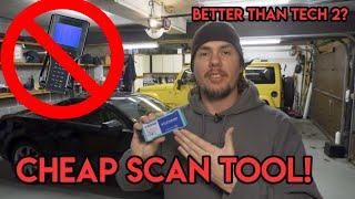 Cheap GM Scan Tool Is The VCX Nano Better Than A Tech 2 [upl. by Onailil]