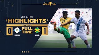 Guatemala 01 Jamaica  HIGHLIGHTS  2023 Gold Cup [upl. by Mosira]