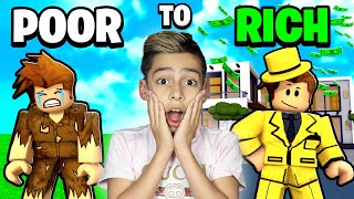 POOR to RICH in Roblox Brookhaven  Royalty Gaming [upl. by Maggy556]