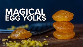 How to make simple Cured Egg Yolks at home [upl. by Lerat178]